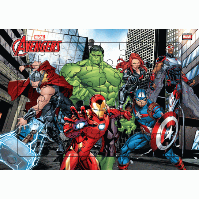 AVENGERS - I AM A HERO! + จิ๊กซอว์และกระเป๋าสตางค์